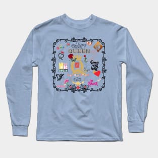 Queen Long Sleeve T-Shirt